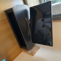 テレビ・テレビ台・冷蔵庫・洗濯機・電子レンジ（SHARP製）