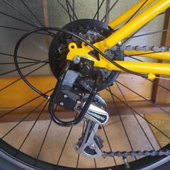 自転車 ファットバイク イエロー