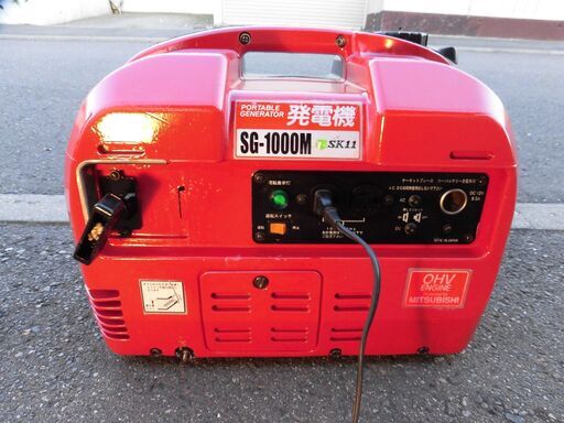 引き取りで値引き千円・・発電機三菱SG-1000M (kinji) 札幌のその他の  