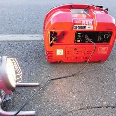 引き取りで値引き千円・・発電機　三菱SG-1000M