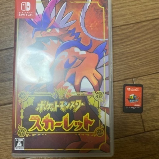 Switchソフト　ポケモンスカーレット　マリオオデッセイ　まとめ売り