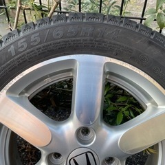 N-ONE純正ホイール・バリ山スタッドレス