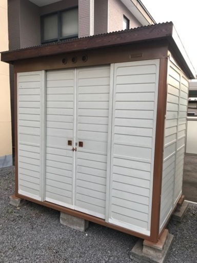 中古ヨド物置リメイク品