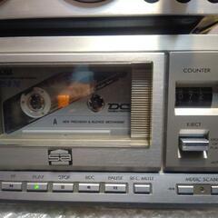 希少！ビクター　ビクターノイズリダクションスーパーANRS アンルス搭載！　SAヘッド搭載　KD-A55 カセットデッキ 良い音質で再生