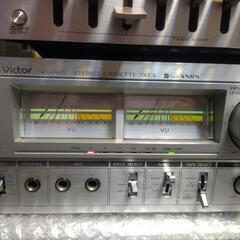 希少！ビクター　ビクターノイズリダクションスーパーANRS アンルス搭載！　SAヘッド搭載　KD-A55 カセットデッキ 良い音質で再生