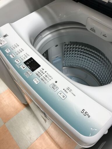 洗濯機 ハイアール JW-U55HK 2023年製 ※動作チェック済/当店6ヶ月保証