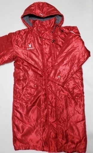 ベンチコート PLAYBOY 2点セット PLAYBOY プレイボーイ 刺繍ロゴ 裏