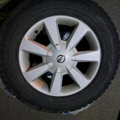 日産純正ホイール+スタッドレスタイヤ　16インチ