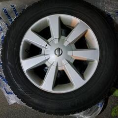 日産純正ホイール+スタッドレスタイヤ　16インチ