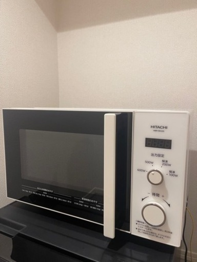 電子レンジ HMR-BK220-Z5 ホワイト [22L /50Hz］