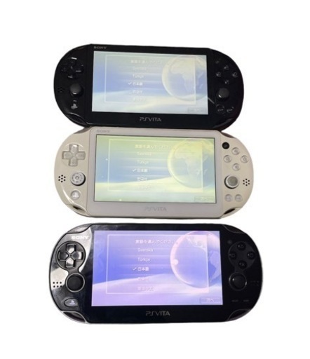 お歳暮 ソニーPSVITA PCH-1000 PCH-2000 3台セット PSP、PS Vita