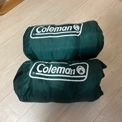Colman 寝袋 2セット