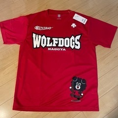 【新品】WOLFDOGS DESCENTE ウルフドッグス　Tシャツ