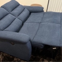 ニトリ2人掛けソファー　オットマン