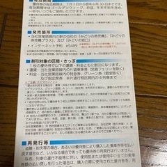 JR西日本　株主優待券4枚　決まりました