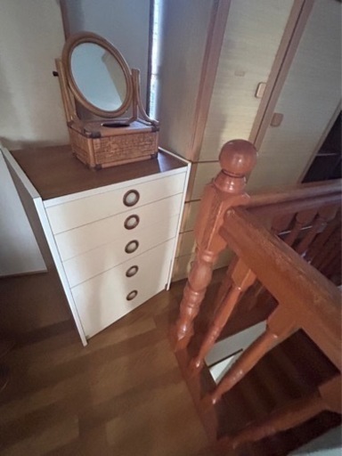 ‼️早い者勝ち‼️家具 白のチェスト