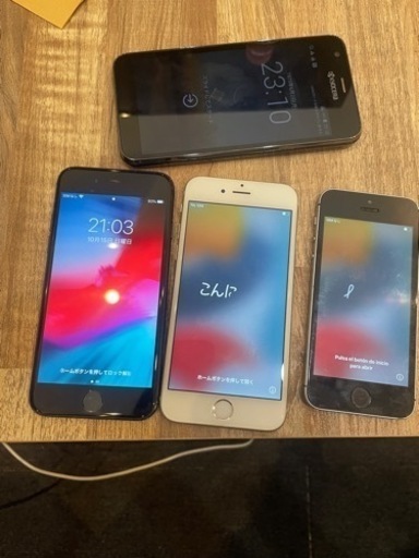 取引中⭐︎iphoneSE,s6,7,京セラ まとめて不明。