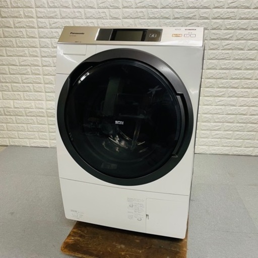 激安　Panasonic 10kg ドラム式洗濯乾燥機　タッチパネル搭載　配達