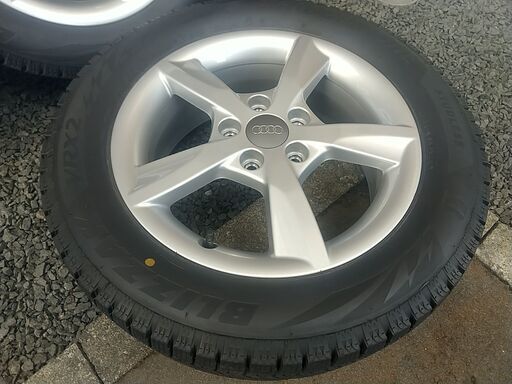 audi純正15インチ【スタッドレス4本セット】アルミホイール audi純正15インチ【スタッドレス4本セット】アルミホイール