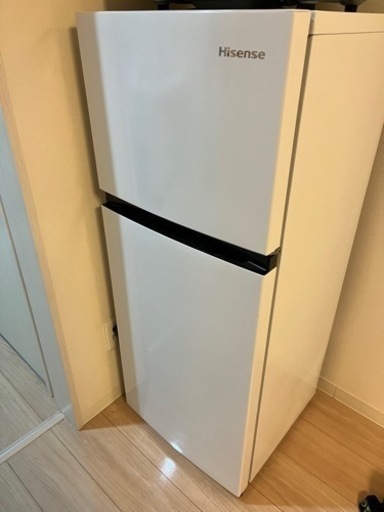 冷蔵庫　ハイセンス2021年式　一人暮らし用