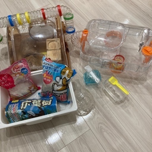 [中古]ハムスター用品　飼育セット