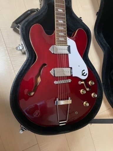 Epiphone CASINO エピフォンカジノ ピアレス製 純正ハードケース付