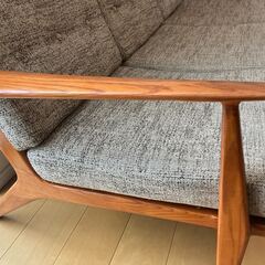 ACME Furniture/デルマー 3人掛けソファ（現在廃番モデルのためレア、購入時約30万円）/アクメファニチャー