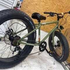 売り切れ【ほぼ未使用】ファットバイク【中古】