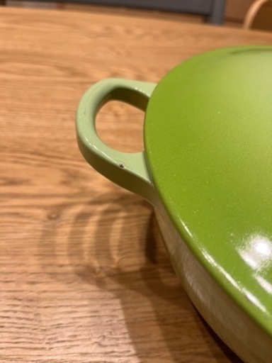 ル・クルーゼ♡LE CREUSET 22cm キウイ