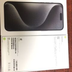 [配送無料・現金手渡しは値引きいたします。] 新品未開封　iPhone 15 Pro Max ブラックチタニウム 256 GB 4個