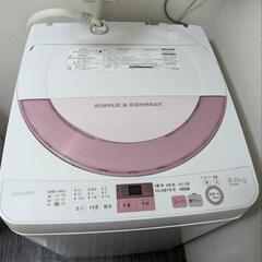 【お譲り先決定しました】SHARP 6kg洗濯機 ES-GE6A