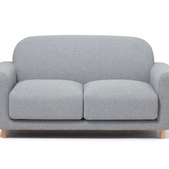 未使用に近い）Francfranc ヌボラ ソファ 2 2S グレー 12000円