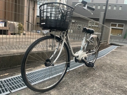 Panasonic電動自転車　ビビDX 26インチ　ホワイトパールクリア