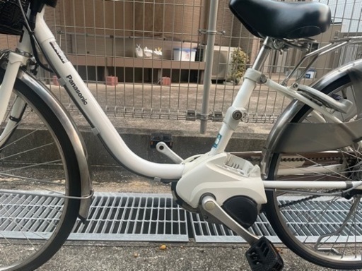 Panasonic電動自転車　ビビDX 26インチ　ホワイトパールクリア Panasonic電動自転車 ビビDX 26インチ ホワイトパールクリア