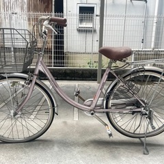 【差し上げます】中古自転車24インチ 部品交換が必要