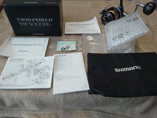 中古　SHIMANO　15ツインパワーSW5000HG