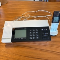 Panasonic FAX電話機、子機1台 型番 KX-PD101-W