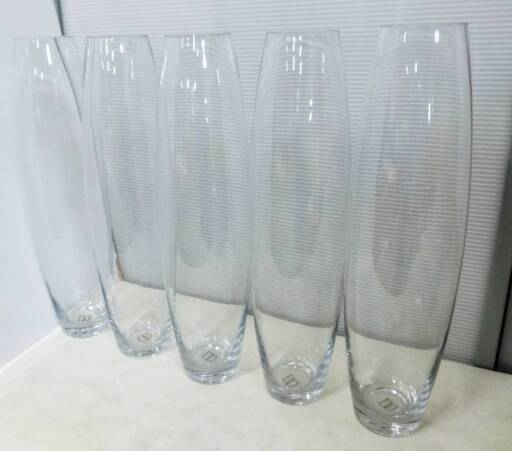 TOKYO DO　花瓶　5つセット　ガラス　SEVA　フラワーベース　ガラス花瓶　花入　一輪挿し　花器　単品購入可能
