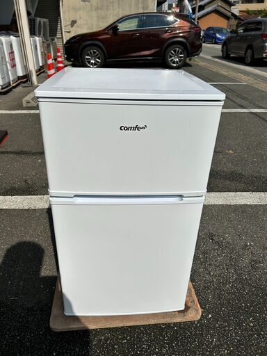 冷蔵庫 comfee 2022年 90L RCT90WH (製氷皿、霜取り用ヘラなし) 【安心の3ヶ月保証】自社配送時代引き可※現金、クレジット、スマホ決済対応※