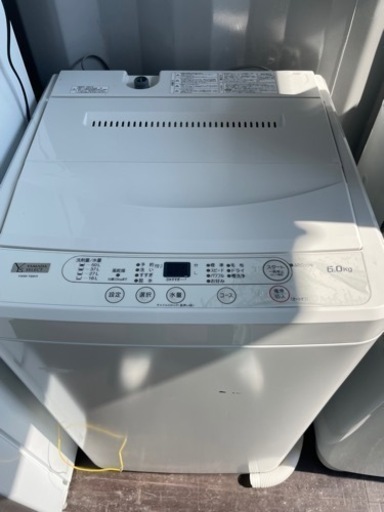 2021年製6.0kg 洗濯機 YAMADA SELECT