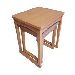 スタッキング 木製サイドテーブル＆チェア