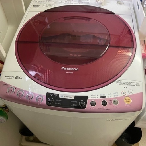 Panasonic 洗濯機　eco wash