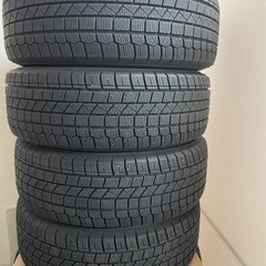 205/60R16 ステップワゴン 純正アルミホイール スタッドレス バリ目！