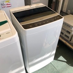 【リサイクルサービス八光】2018年製　ハイアール  JW-C55A K [全自動洗濯機 5.5kg ブラック]