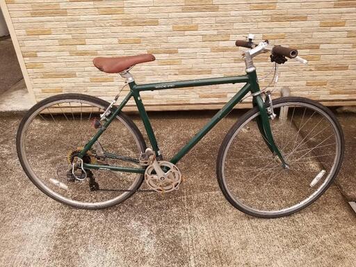 中古自転車 クロスバイク 7速変速 510mm 軽整備済み 防犯登録 町田市 相模原市 014MM