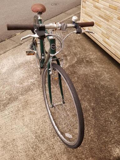 中古自転車 クロスバイク 7速変速 510mm 軽整備済み 防犯登録 町田市