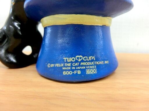 昭和レトロ□Felix the cat フィリックス 貯金箱 ビンテージ 当時物