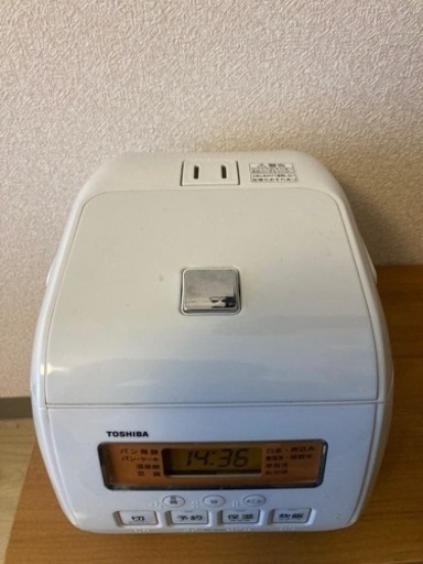 TOSHIBA 炊飯器 RC-5SG 3合炊き