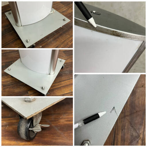 WY7/36 電飾看板 電光看板 照明看板 アルミ製 屋外 1灯 単相100V 自立  