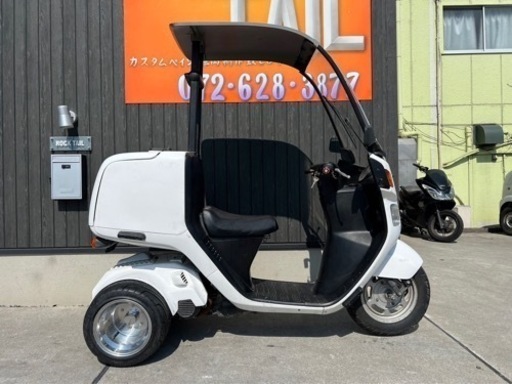 ★15万円　ジャイロキャノピー　セル1 実働車　ミニカー　ホンダ　ジャイロ　荷物　デリバリー　配達　リアホイール\u0026リアタイヤ新品